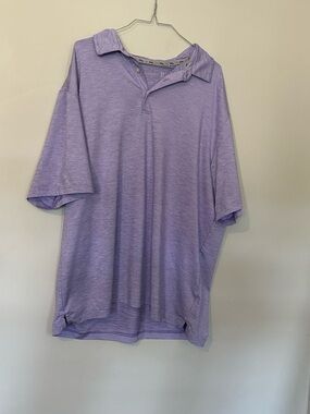 Walter Hogen lavender golf polo size XXL